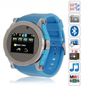 High-grade stainless steel multi-function watch cell phone quad-band dual card dual standby S60
