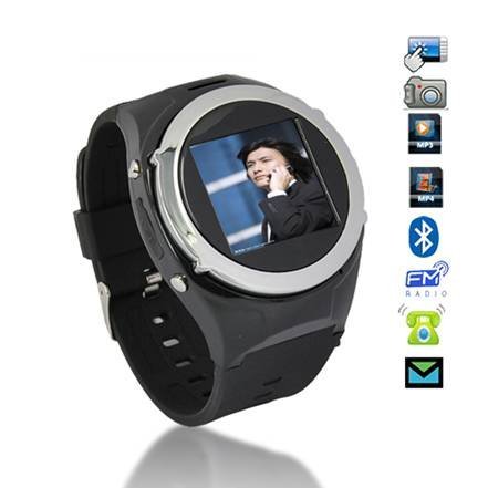 MQ998 Unlocked GSM Mobile Watch Phone Touch Screen MP3