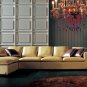Armani Golden Leather Sectional Sofa