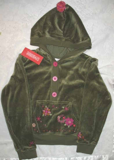 Gymboree Peruvian Doll Size 8 Hoodie Jacket NWT