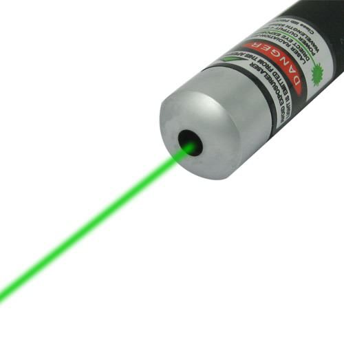 Green Beam Laser Pointer Pen 50mw 405nm (Black Color)