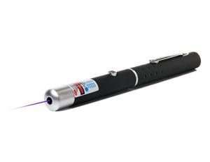 Purple Beam Laser Pointer Pen 50mw 405nm (Black Color)