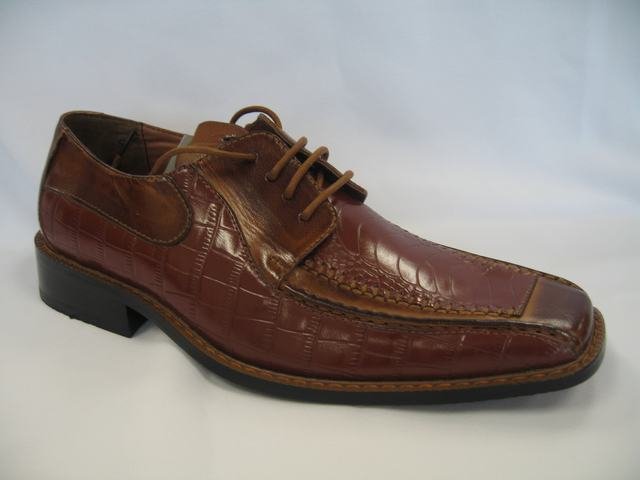 Brown Geuine Leather Dressing Shoes