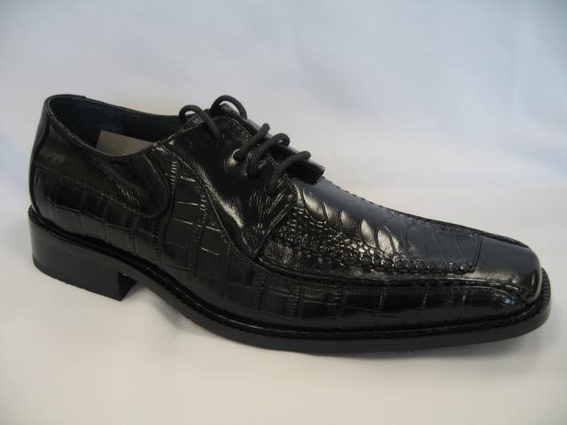 Black Genuine Leather Shoes