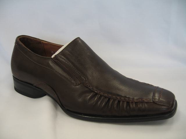 Dark Brown Geuine Leather Dressing Shoes