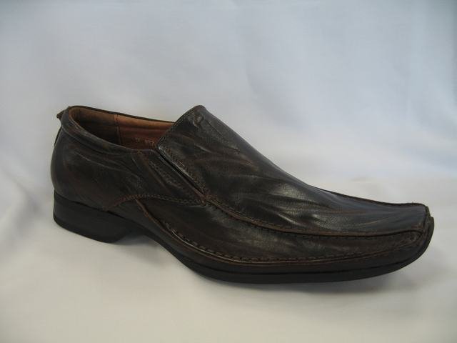Dark Brown Geuine Leather Dressing Shoes