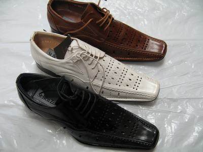 White Geuine Leather Dressing Shoes Summer