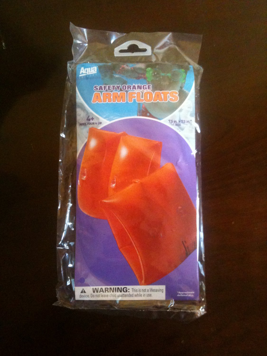 Safety Orange Arm Floats