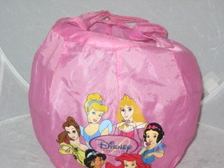 Disney Princess Pink Party Basket Cinderella Belle