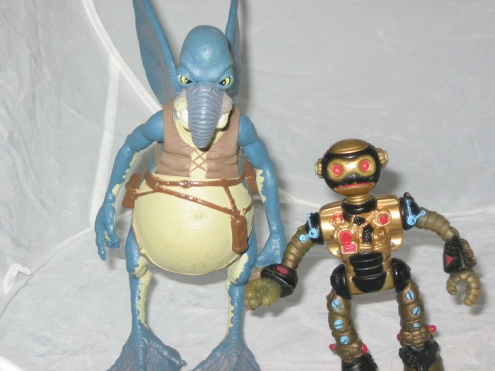 1990 TMNT Fujitoid Teenage Mutant Ninja Turtles Star Wars Watto Lot