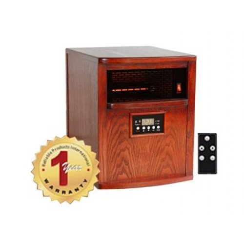 Heat Smart Liberty 1500W Solid Wood Infrared Heater