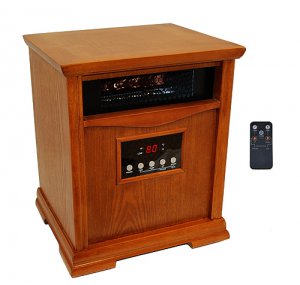 Lifesmart Electric Quartz 1800 Sq Ft Infrared Heater 5600 BTU, NOT 5100 BTU!