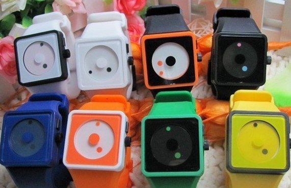 Color silicone watch x 20