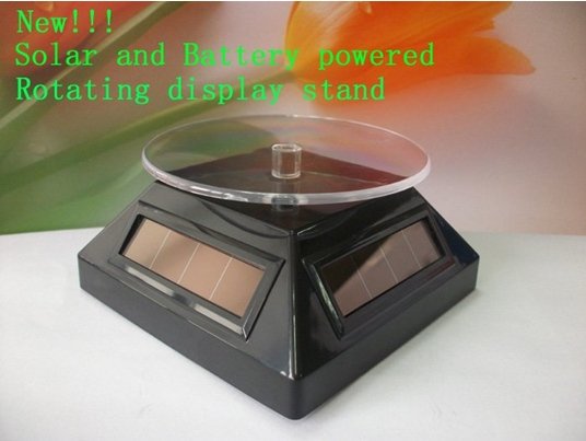 Solar rotating display x 5
