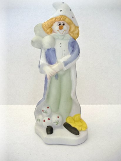 Jamestown China Clown Figurine