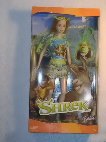 Barbie Walt Disney Shrek Never Opened