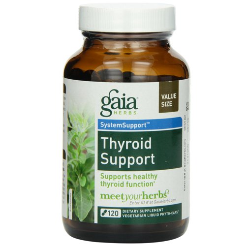 Gaia Herbs Thyroid Support, 120 Liquid PhytoCapsules