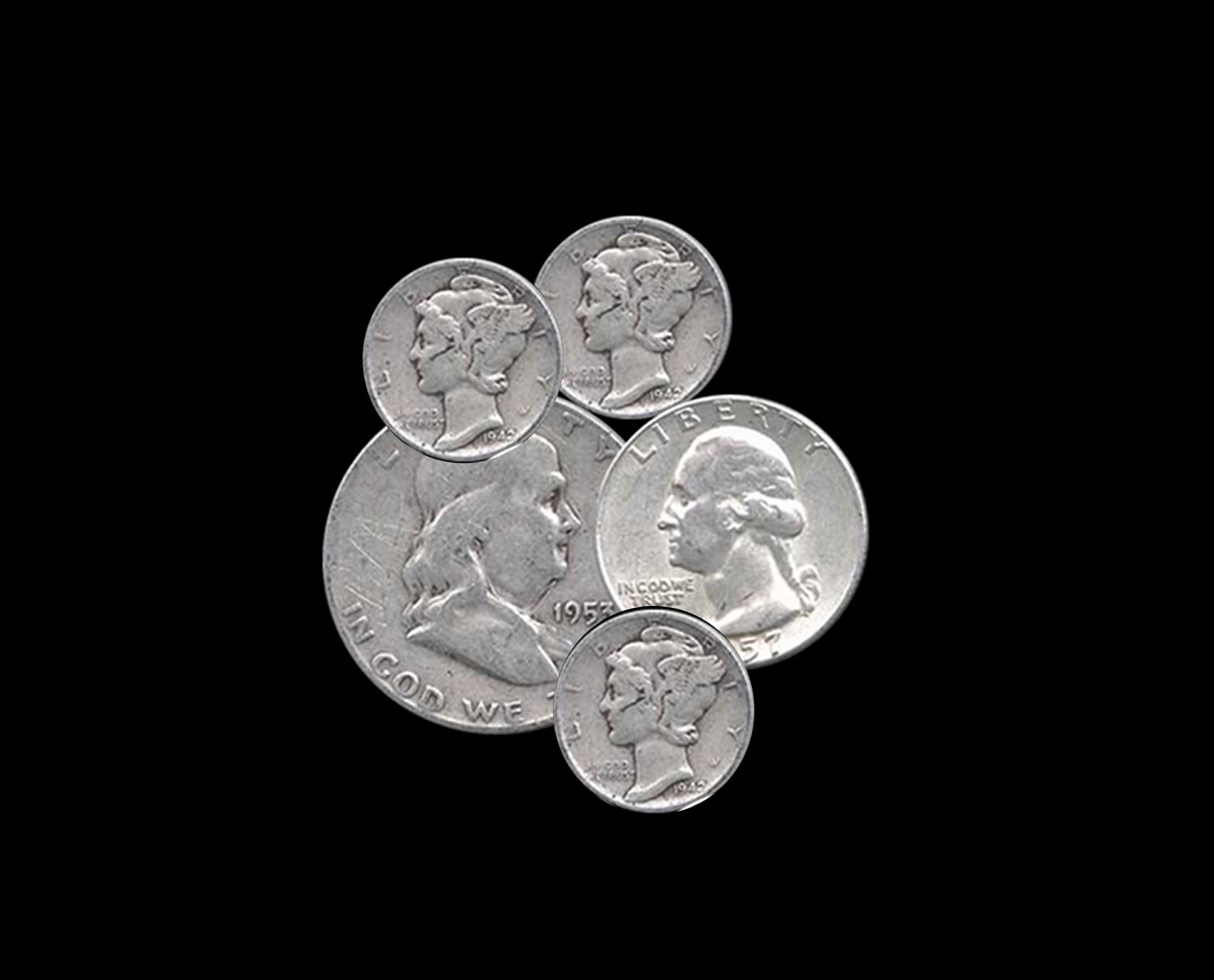 Pre-1965 US "Junk" Silver Starter Kit