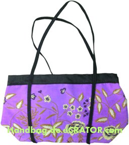 Fun, Trendy and yet Stylish Bag On Silk!