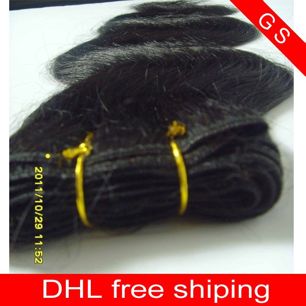 Virgin Brazilian Human Remy Hair Extensions Body Wave 24Inch 12OZ 3pks dark Brown