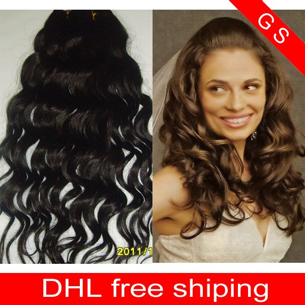 14 Virgin Brazilian Human Remy Hair Extensions Curly 12oz 3pks dark Brown
