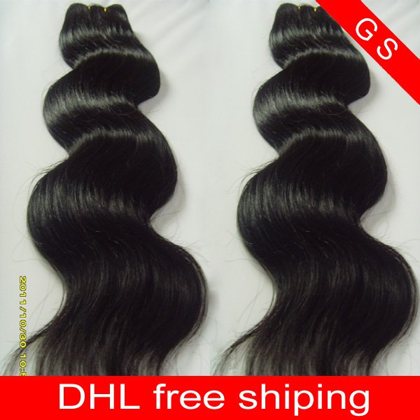Virgin Brazilian Human Remy Hair Weaving body Wave 26Inch 8OZ 2pks dark Brown