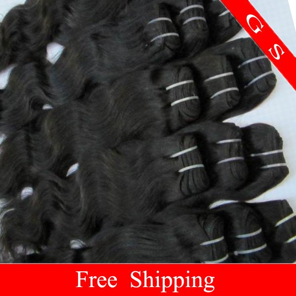 Virgin Brazilian Human Remy Hair Extensions body Wave 14Inch 12OZ 3pks dark Brown
