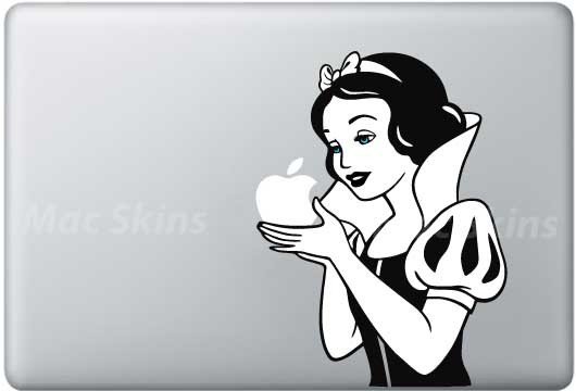 Snow white Macbook pro Decals sticker Apple macbook decals sticker Vinyl mac decals 11" 13" 15"17"