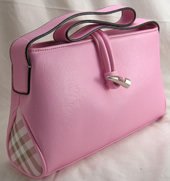 Small Square Fold Over Handbags with Toggle Closure