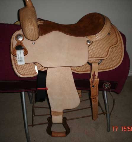 17" western coast cutter saddle
