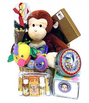 Monkey Business Deluxe Gift Basket