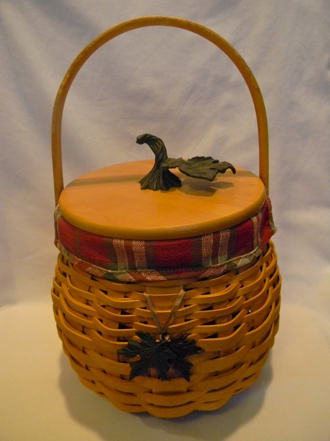 Longaberger 2001 Pumpkin Patch Basket Combo