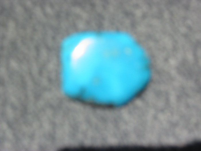 Tourquoise freeform cab beautiful blue2.5x2 cm
