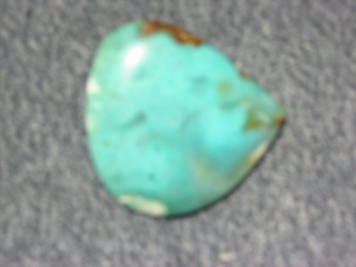 Blue chrysocola freeform cab 3.5x3.5 cm