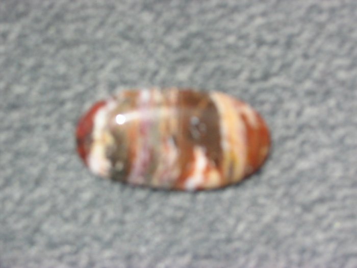 Colorfull jasper freeform cab 3.75x2 cm