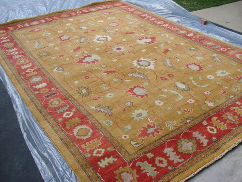 Hand Made Vegetable Dyed Peshawar Oriental Chobi Rug Carpet 11x8 i30723