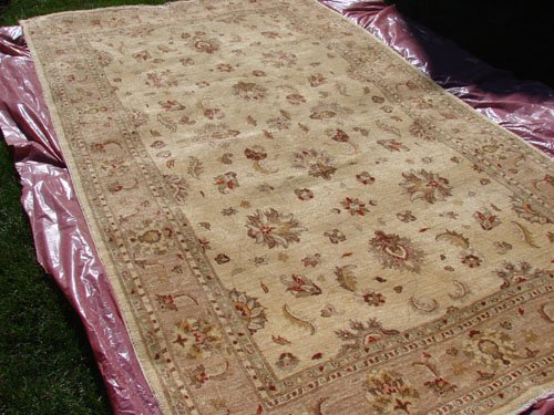 High Quality Hand Made Vegetable Dyed Peshawar Oriental Chobi Rug 10x6 i70706