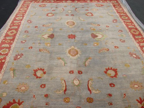 Hand Made Vegetable Dyed Peshawar Oriental Chobi Rug 9x12 i70721
