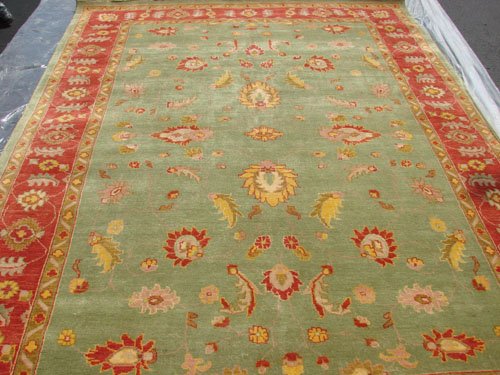 Hand Made Vegetable Dyed Peshawar Oriental Chobi Rug 11x8 i70728