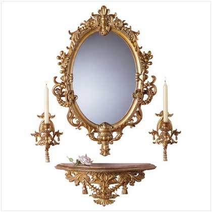 Baroque-Style Wall Ensemble