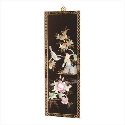 LAQ'D WOOD SCREEN PINK FLORAL