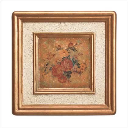 ANTQ. ROSE WALL FRAME