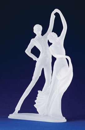 Frosted Ballroom Dancing Couple