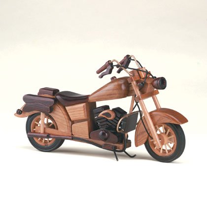 Wood Motorcycle Model