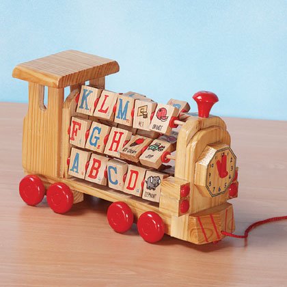 Alphabet Blocks Train