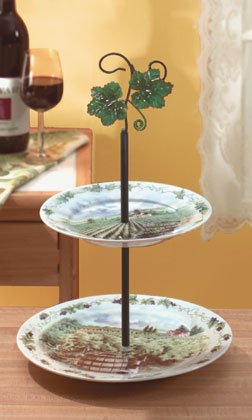 Vineyard Serving Caddy