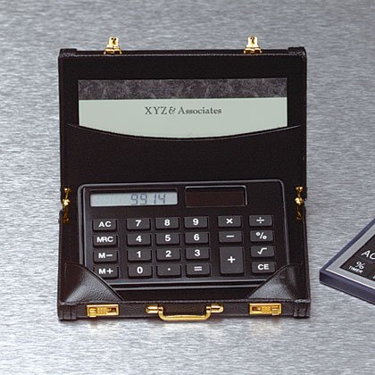 Mini Briefcase with Calculator