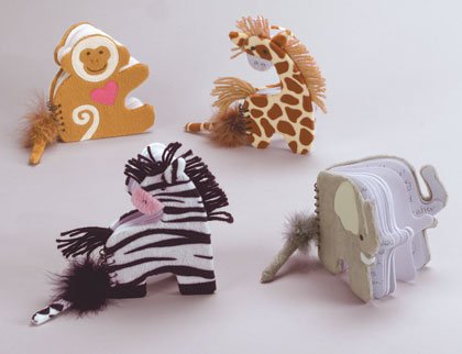 Plush Animal Notebook and Pen Set