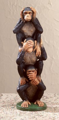 Totem Pole of Innocent Monkeys