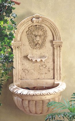 Lion Head Wall Fountain